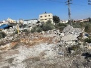 قوات الاحتلال تحاصر منزلا في قرية جلبون تميهدا لهدمه
