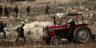 بيت لحم: الاحتلال يستولي على جرار زراعي ويجبر مزارعًا على مغادرة أرضه