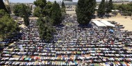 15 ألف مُصلٍّ أدّوا صلاة الجمعة في المسجد الأقصى