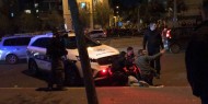 بالصور والفيديو|| الاحتلال يعتقل شابا بعد مطاردة مركبته في القدس المحتلة