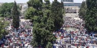 الأوقاف: 40 ألف مصل أدوا صلاة الجمعة في المسجد الأقصى