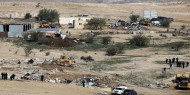الاحتلال يهدم مساكن أهالي قرية العراقيب