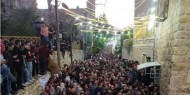 الآلاف يؤدون صلاة الفجر في الحرم الإبراهيمي بالخليل