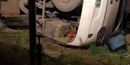 7 إصابات بحادث سير في جنوب نابلس