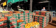 الاحتلال يبدأ منع تصدير المنتجات الزراعية الفلسطينية إلى دول العالم