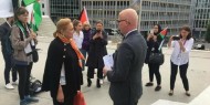 اعتصام أمام وزارة الخارجية النرويجية رفضًا لمخطط الضم