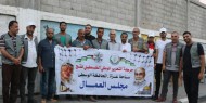 صور|| تيار الإصلاح يكرم أصحاب الأكشاك المتنقلة في غزة