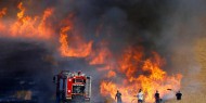 فيديو|| حريق في مستوطنات الغلاف جراء البالونات الحارقة.. والاحتلال يتوعد برد عنيف