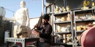 خاص بالفيديو|| فنان عراقي يحاول إصلاح ما أفسده إرهاب داعش