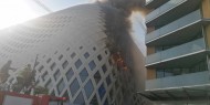 لبنان: إخماد حريق المبنى التجاري في وسط بيروت