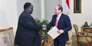السيسي يبحث مع مبعوث رئيس جنوب السودان ملف "سد النهضة"