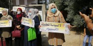 صور|| "مجلس المرأة" بمحافظة الوسطى يتظاهر ضد الاعتقال السياسي