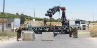 الاحتلال ينصب بوابة حديدية على مدخل منطقة المسعودية في نابلس