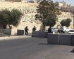 قوات الاحتلال تضع مكعبات إسمنتية على مداخل فرعية لمخيم عقبة جبر جنوب أريحا