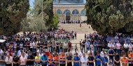 25 ألف مصل يؤدون الجمعة في المسجد الأقصى