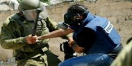 تقرير:  43 انتهاكا إسرائيليا بحق الصحفيين خلال شهر يونيو الماضي