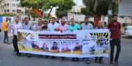بالصور|| تيار الإصلاح يشارك في وقفة تضامنية مع الأسرى أمام مقر الصليب الأحمر بغزة