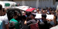 بالصور|| تيار الإصلاح الديمقراطي يشارك بتشيع جثمان المناضل نافذ اللوح في غزة