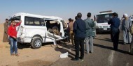 الصحة المصرية: 16وفاة و18 إصابة بحادث مروري