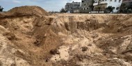 بالصور.. العثور على بقايا مقبرة من العهد الروماني شمال غزة