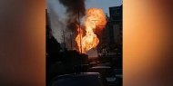 بالفيديو.. انفجار صهريج غاز شمال بيروت