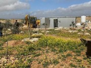 قوات الاحتلال تزيل 3 غرف زراعية شرقي القدس