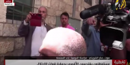 الفلسطيني أبو بكر الشيمى يتحدث بحرقة عقب إصابته بالرأس خلال اعتداء قوات الاحتلال على المرابطين