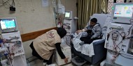 صور|| «الفارس الشهم 3» توزيع ملابس شتوية على مرضى الكلى في مستشفى شهداء الأقصى
