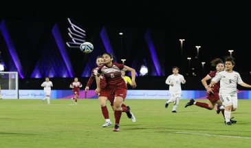 سيدات فلسطين يتأهلن إلى نصف نهائي غرب آسيا لكرة القدم