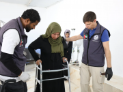 بالصور|| المستشفى الميداني الإماراتي يبدأ بتنفيذ مشروع تركيب الأطراف الصناعية للجرحى والمصابين في غزة