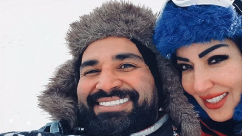 أحمد سعد والفنانة سمية الخشاب